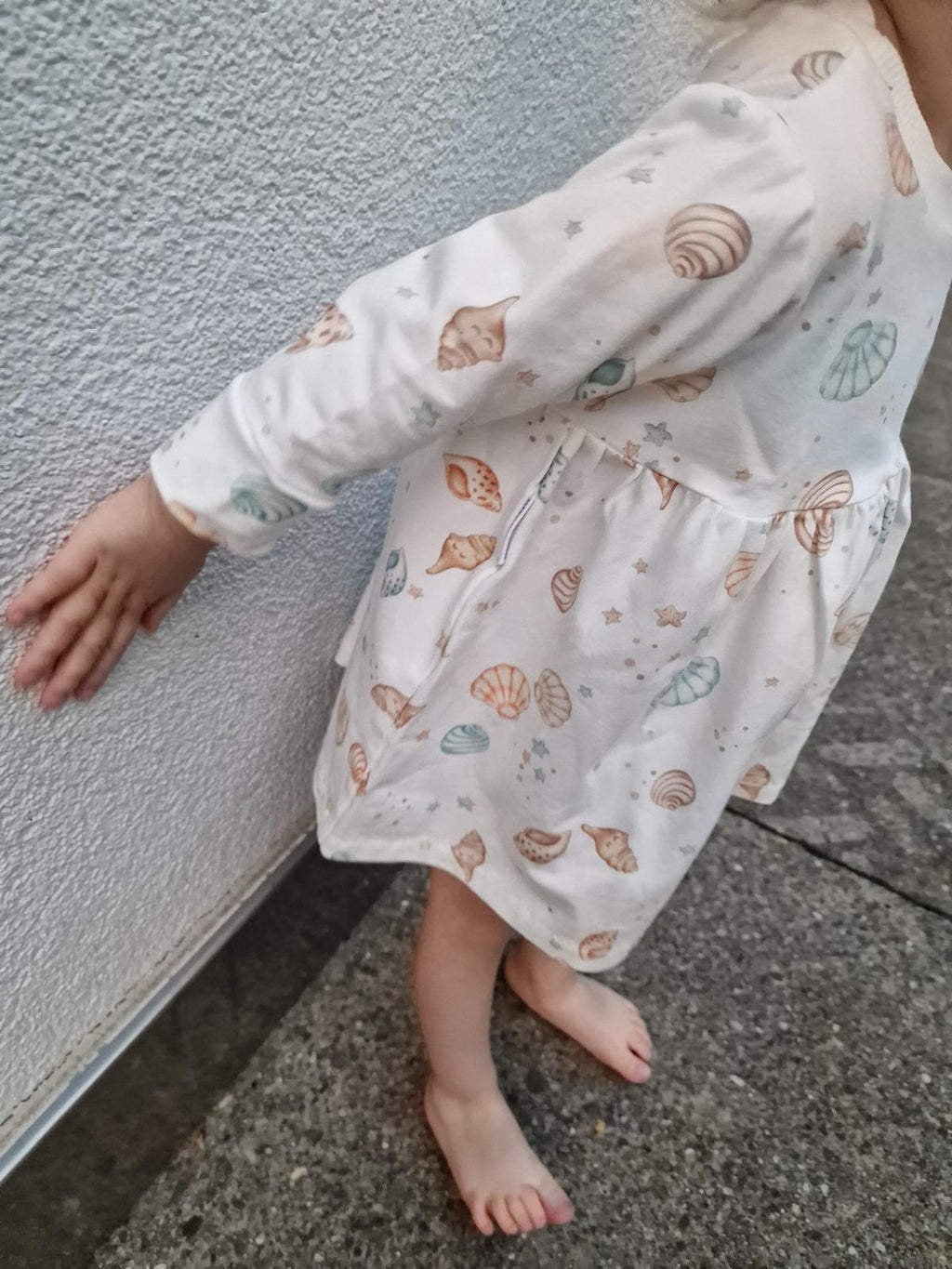 Robe à manches longues Mailo the Bear avec volants