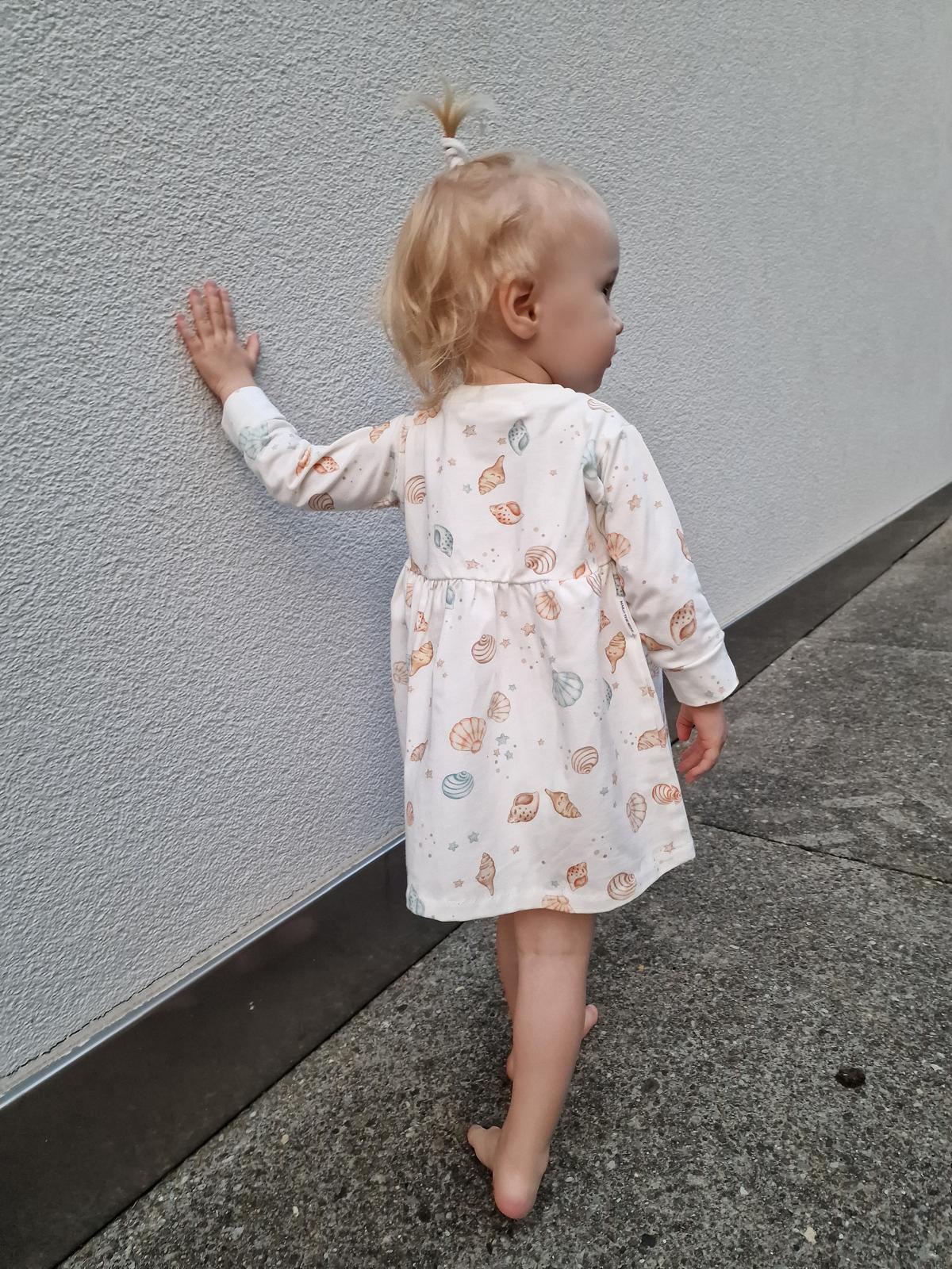 Robe à manches longues Mailo the Bear avec volants