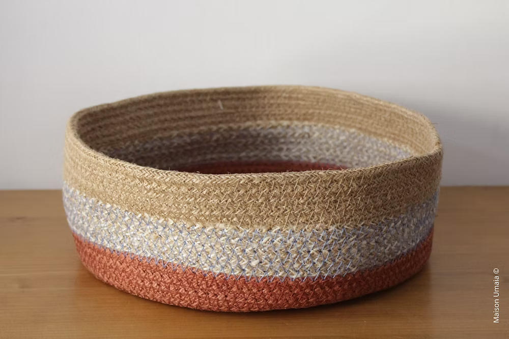Panier en jute - Panier de rangement
