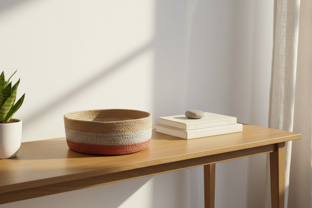 Panier en jute - Panier de rangement