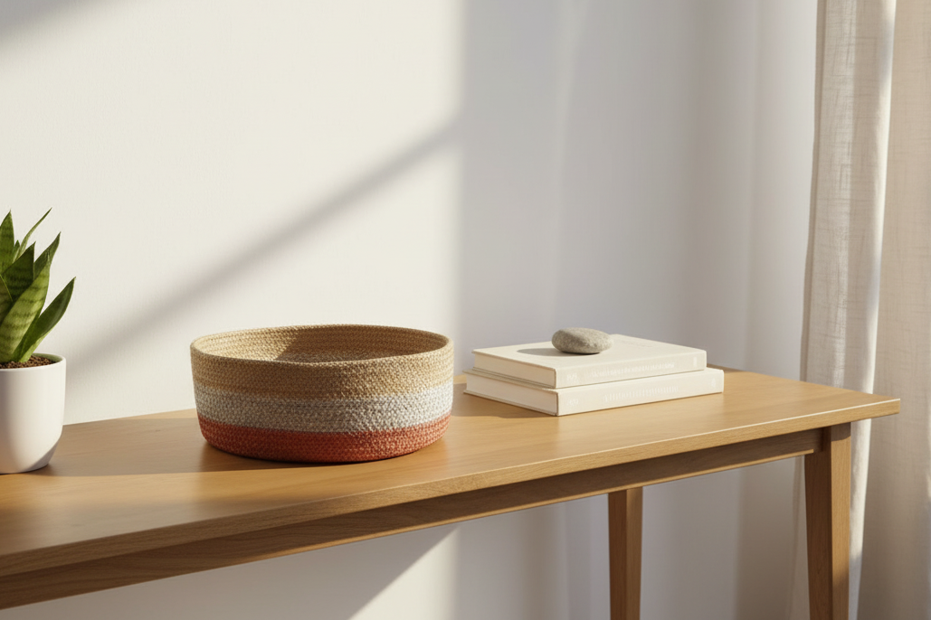 Panier en jute - Panier de rangement