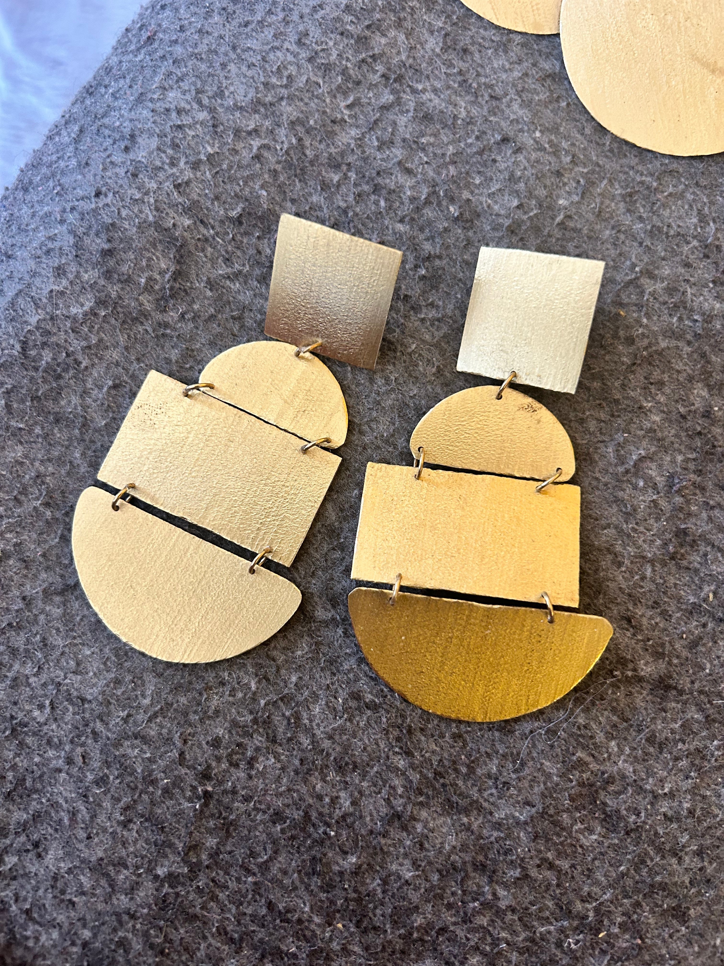 Boucles d'oreille, collection grandes