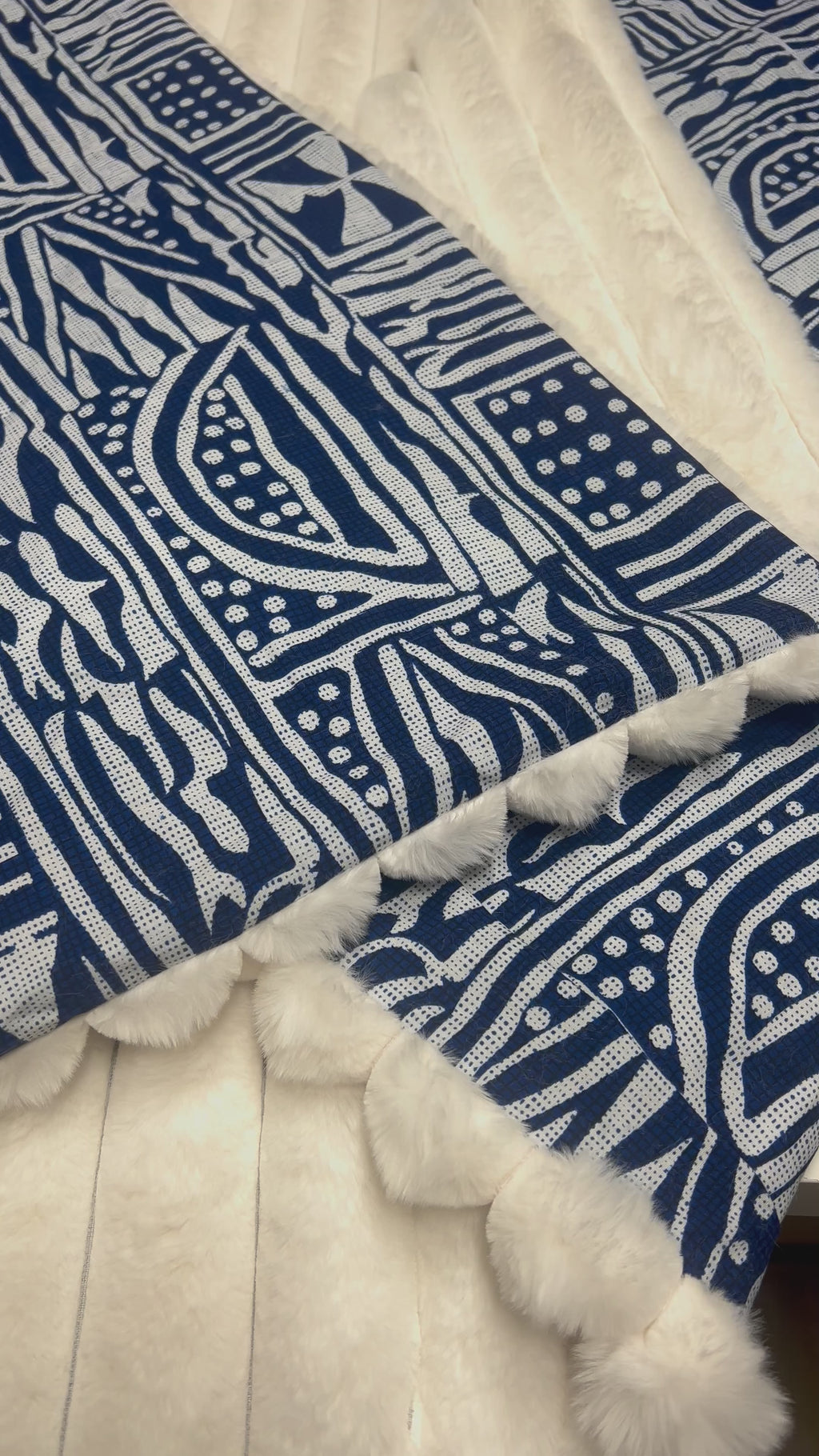 Karierte Decke • Stoff Ihrer Wahl