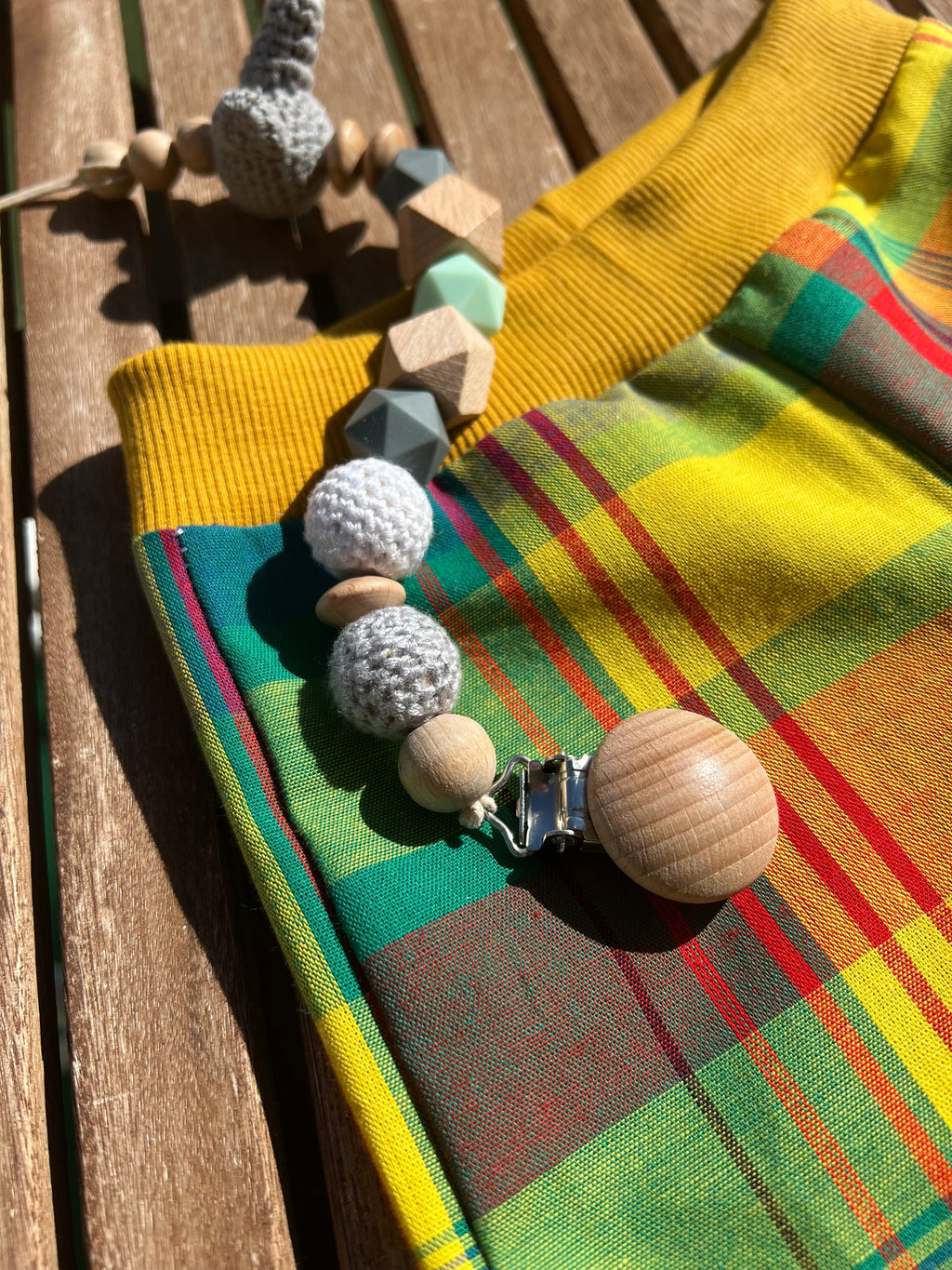 Lino Madras Bermudashorts